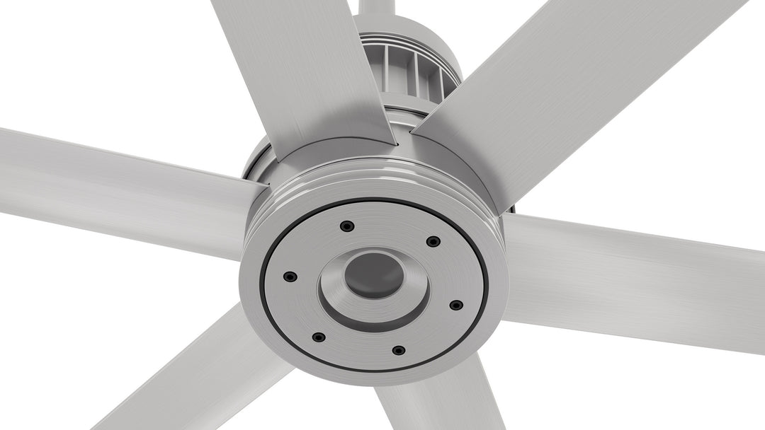 Big Ass Fans i6 MK-I61-061806A727I06 Ceiling Fan - Brushed Silver, Brushed Silver/