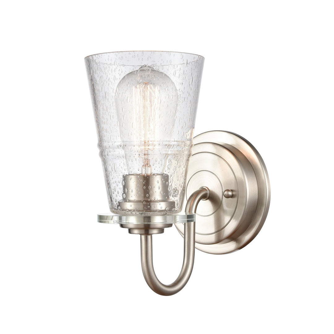Innovations 421-1W-SN-SDY Bath Vanity Light 5 in. wide - Satin Nickel