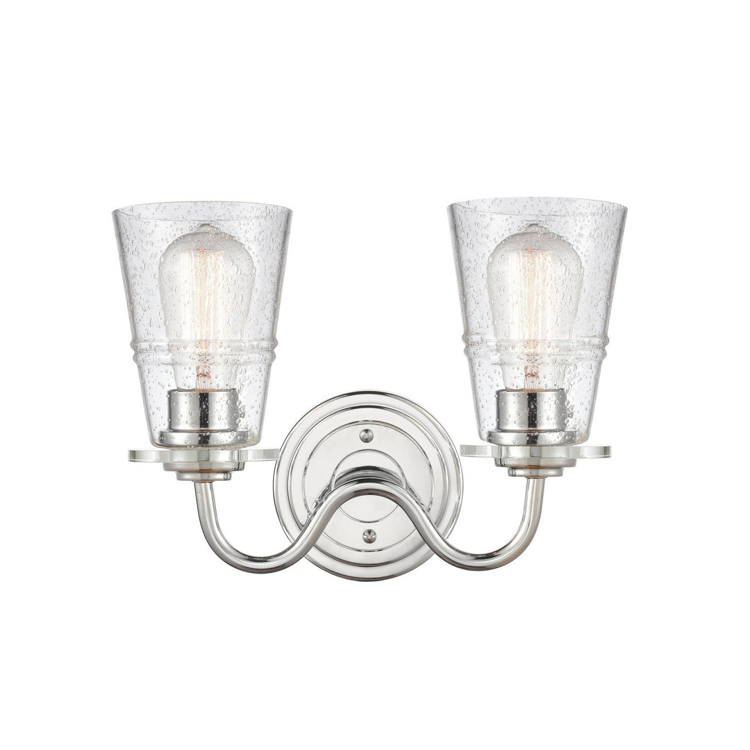 Innovations 421-2W-PC-SDY-LED Bath Vanity Light 14 in. wide - Polished Chrome