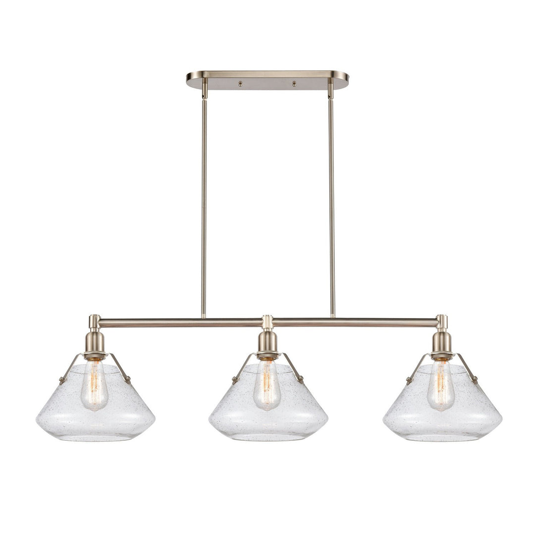 Innovations 422-3I-SN-10SDY-LED Chandelier Light - Satin Nickel