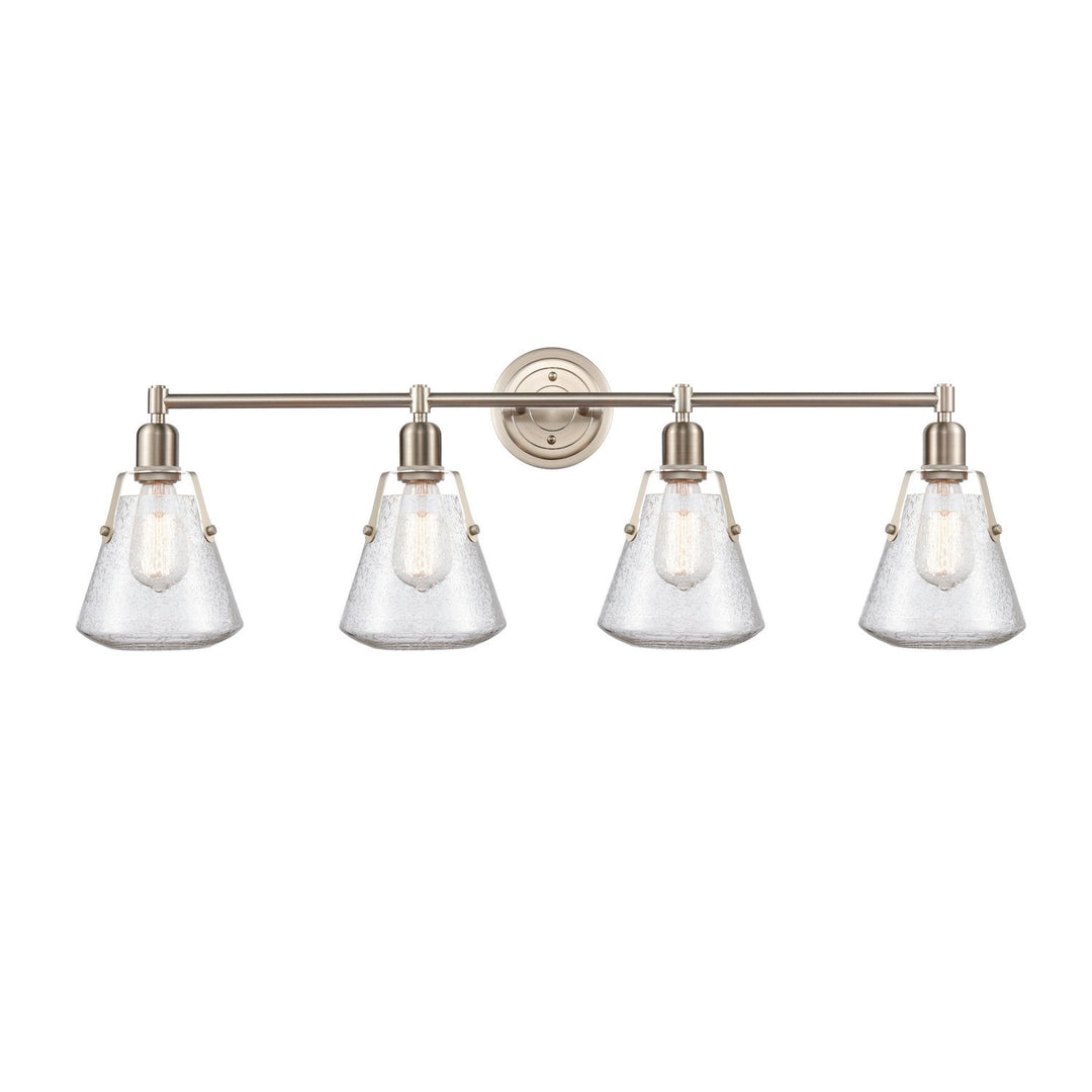 Innovations 422-4W-SN-7SDY-LED Bath Vanity Light 40 in. wide - Satin Nickel