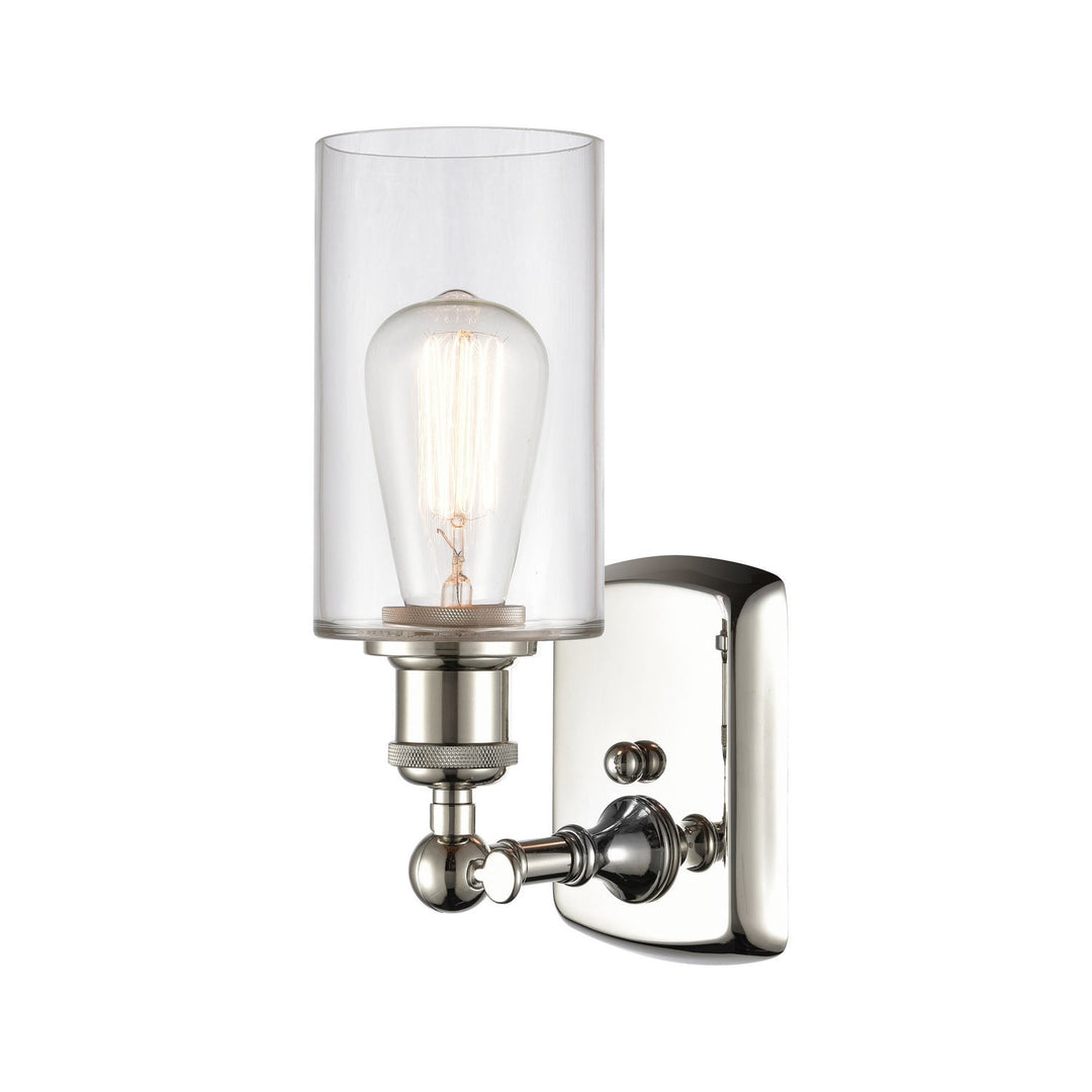 Innovations Ballston 516-1W-PN-G802 Wall Sconce Light - Polished Nickel