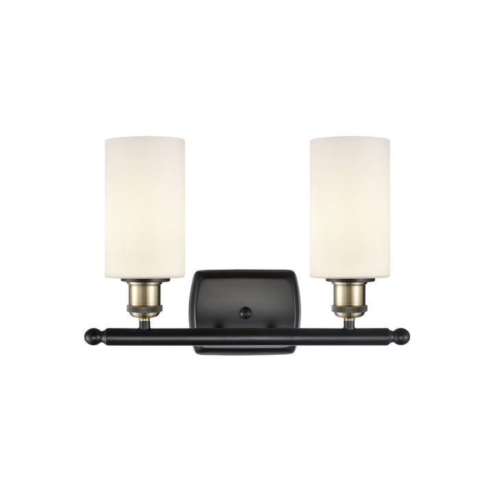 Innovations Ballston 516-2W-BAB-G801 Bath Vanity Light 16 in. wide - Black Antique Brass