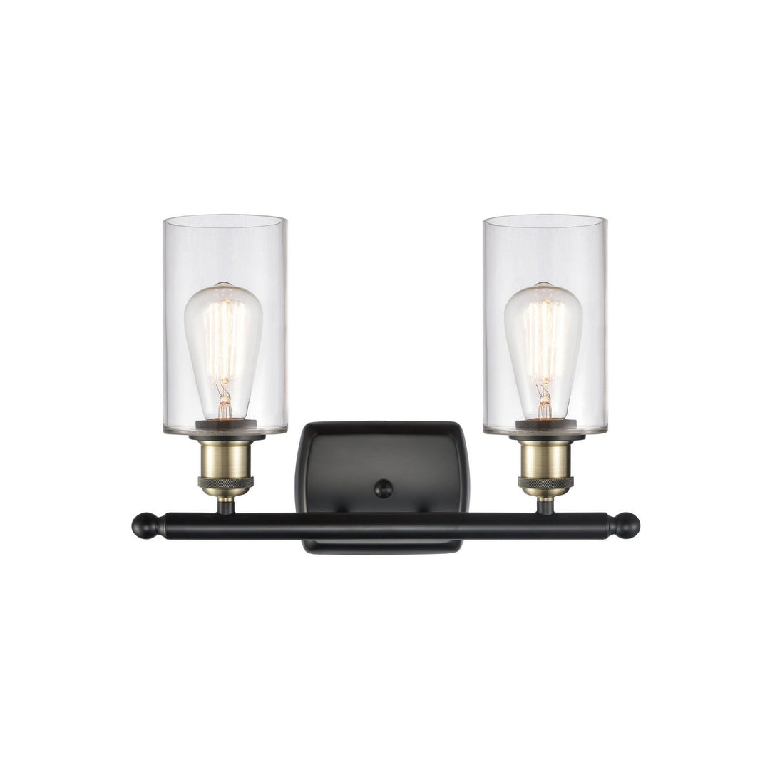 Innovations Ballston 516-2W-BAB-G802-LED Bath Vanity Light 16 in. wide - Black Antique Brass