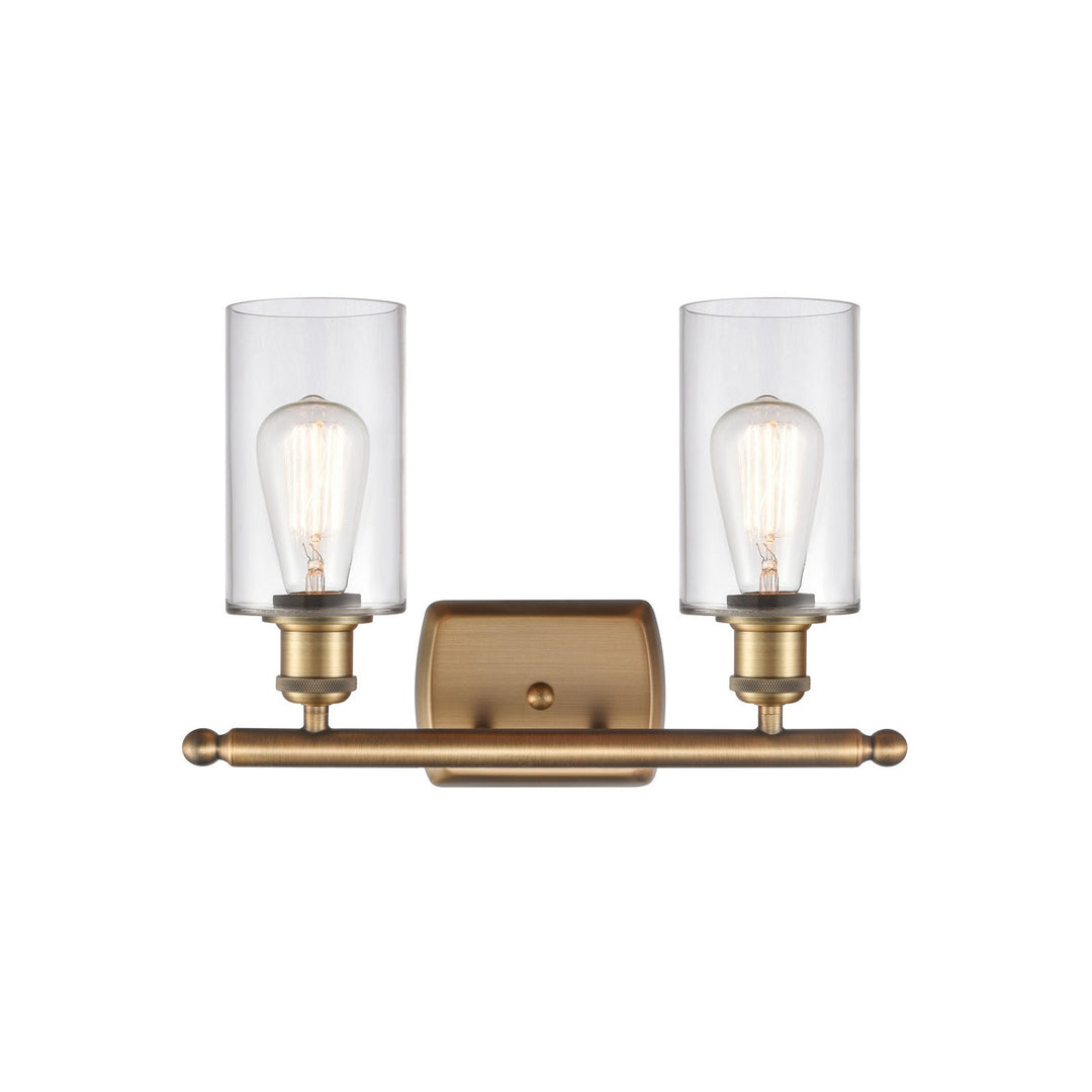 Innovations Ballston 516-2W-BB-G802 Bath Vanity Light 16 in. wide - Brushed Brass