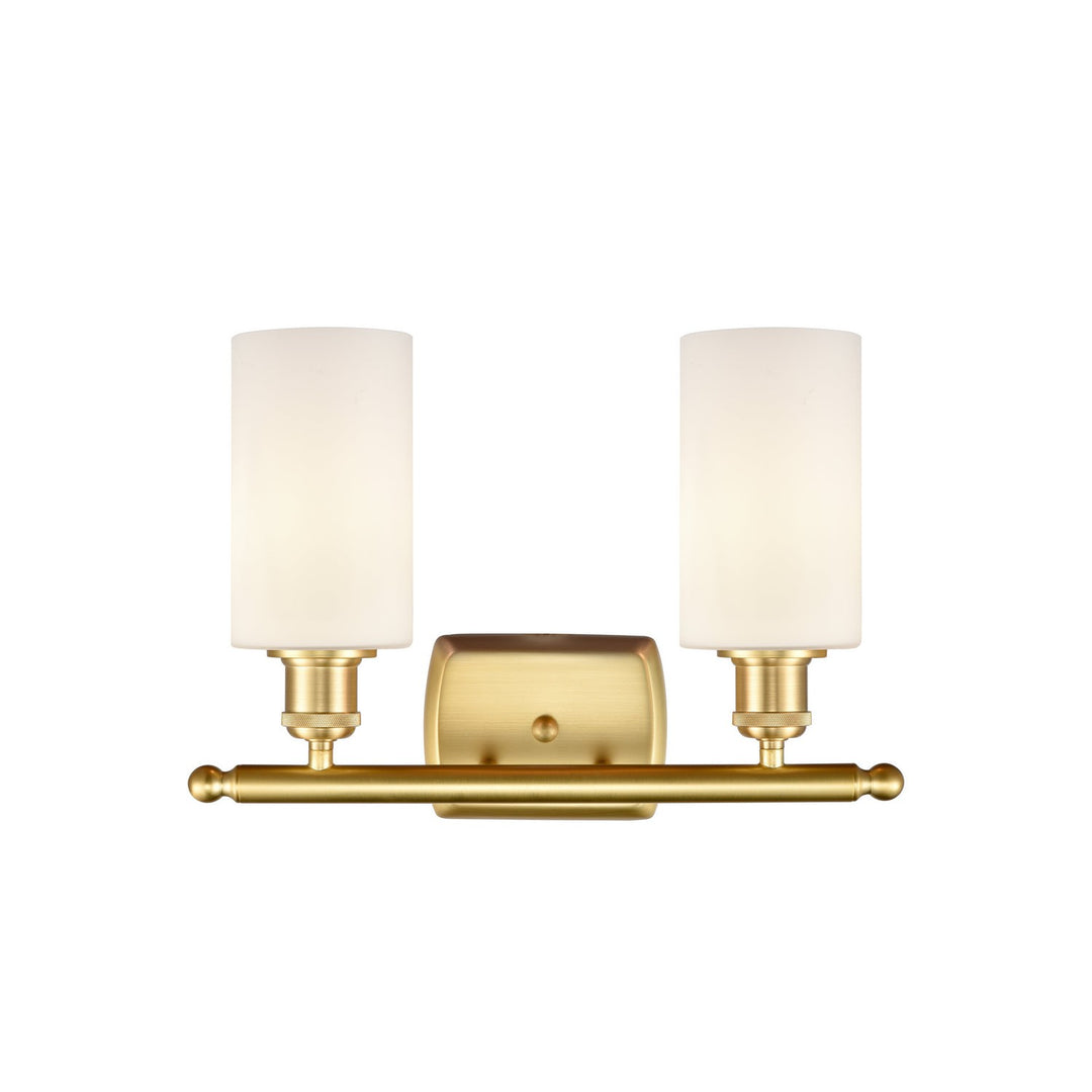 Innovations Ballston 516-2W-SG-G801 Bath Vanity Light 16 in. wide - Satin Gold