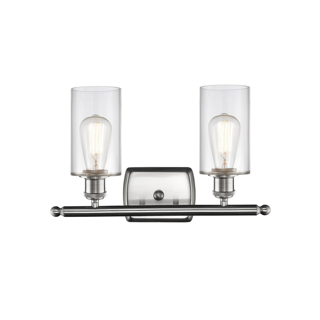 Innovations Ballston 516-2W-SN-G802 Bath Vanity Light 16 in. wide - Brushed Satin Nickel