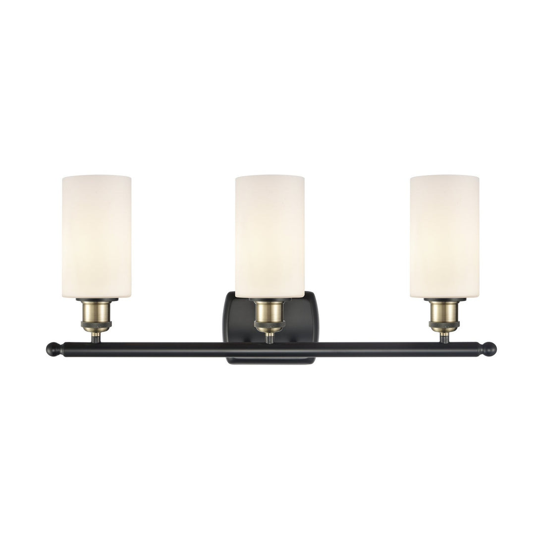Innovations Ballston 516-3W-BAB-G801-LED Bath Vanity Light 26 in. wide - Black Antique Brass