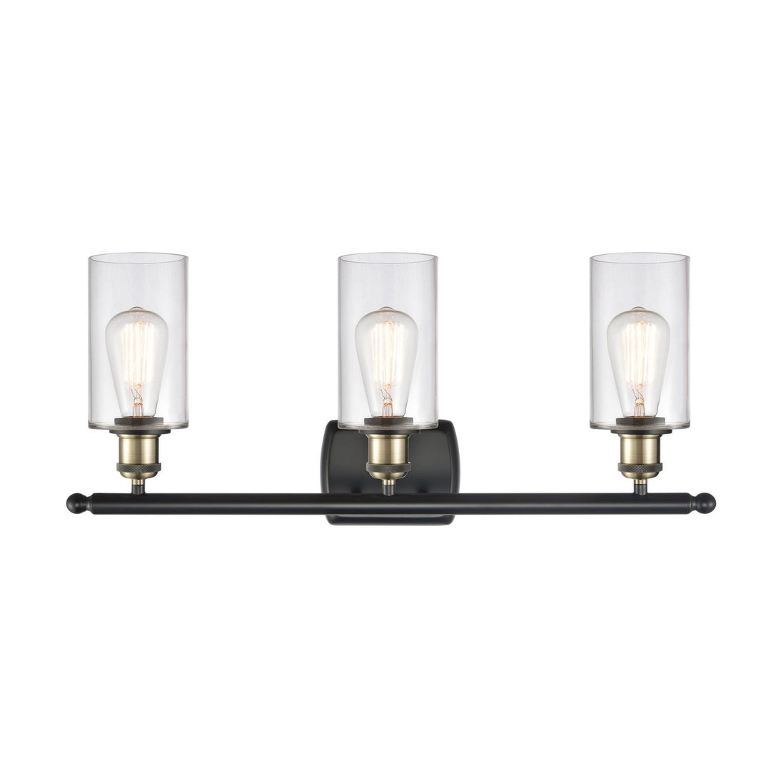 Innovations Ballston 516-3W-BAB-G802 Bath Vanity Light 26 in. wide - Black Antique Brass