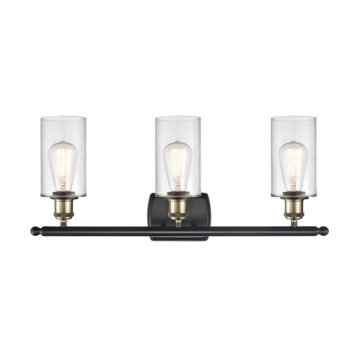 Innovations Ballston 516-3W-BAB-G802 Bath Vanity Light 26 in. wide - Black Antique Brass