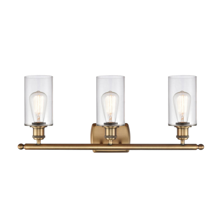 Innovations Ballston 516-3W-BB-G802 Bath Vanity Light 26 in. wide - Brushed Brass