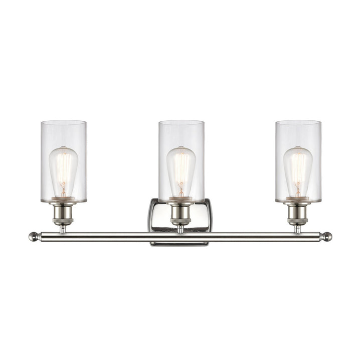 Innovations Ballston 516-3W-PN-G802 Bath Vanity Light 26 in. wide - Polished Nickel