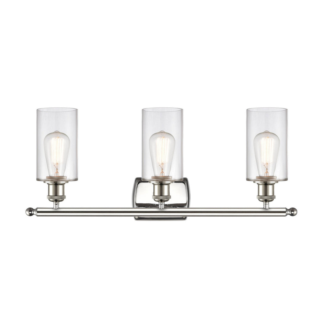 Innovations Ballston 516-3W-PN-G802-LED Bath Vanity Light 26 in. wide - Polished Nickel