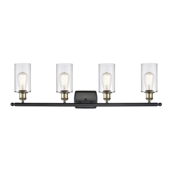 Innovations Ballston 516-4W-BAB-G802-LED Bath Vanity Light 36 in. wide - Black Antique Brass