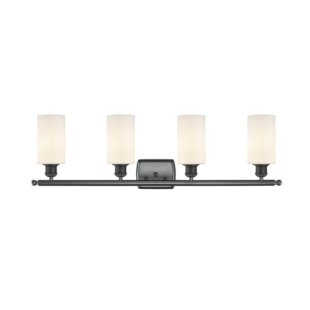 Innovations Ballston 516-4W-BK-G801-LED Bath Vanity Light 36 in. wide - Matte Black