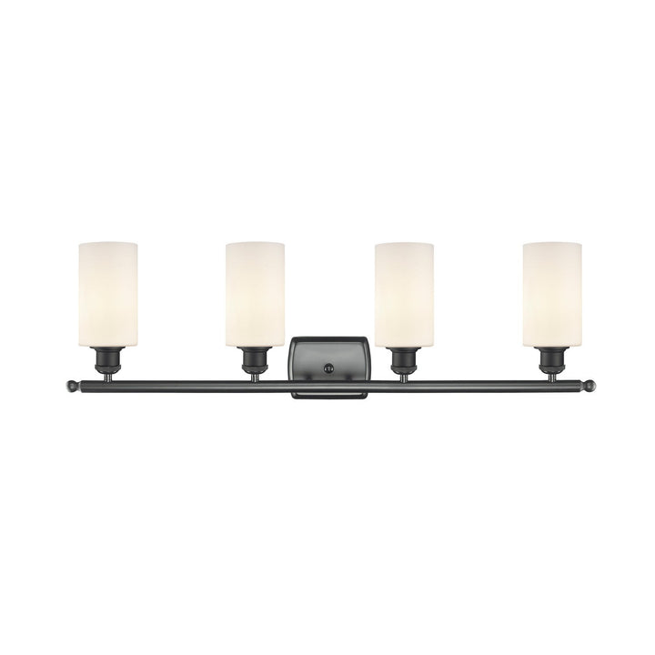 Innovations Ballston 516-4W-BK-G801-LED Bath Vanity Light 36 in. wide - Matte Black