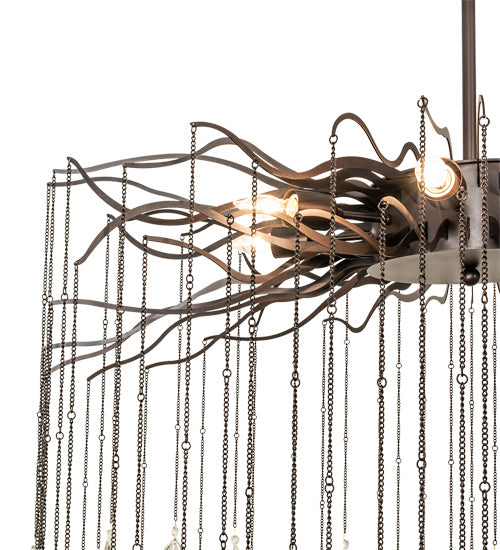 Meyda Tiffany Aranha 224475 Chandelier Light - Bronze,Crystal