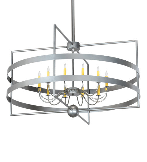 Meyda Tiffany Aldari 225508 Chandelier Light - Nickel