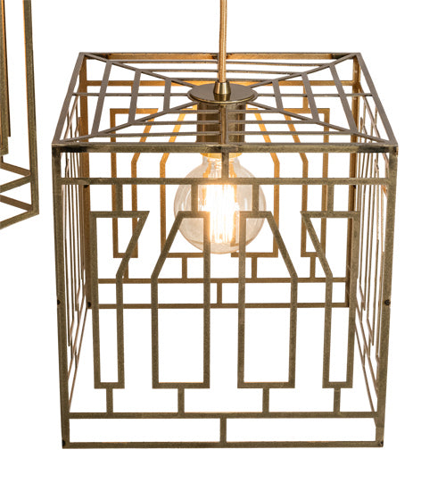 Meyda Tiffany Pablo 227013 Pendant Light - Natural Brass