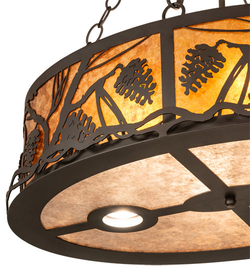 Meyda Tiffany Pinecone 229136 Pendant Light - Oil Rubbed Bronze