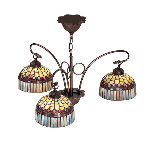 Meyda Tiffany Tiffany Candice 231065 Chandelier Light - Mahogany Bronze