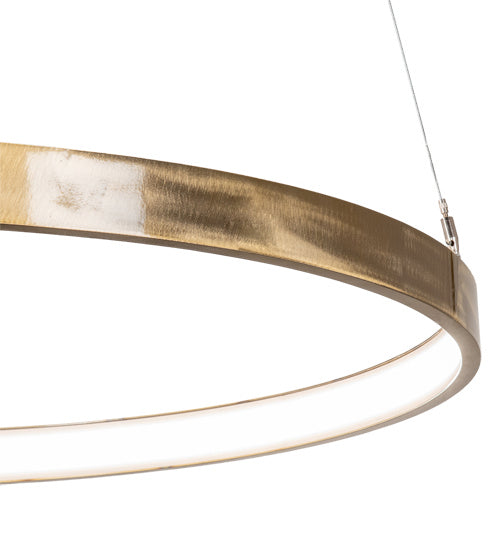 Meyda Tiffany Anillo Halo 231755 Chandelier Light - Brass Tint