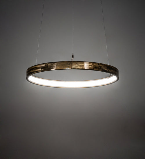 Meyda Tiffany Anillo Halo 231766 Pendant Light - Brass Tint