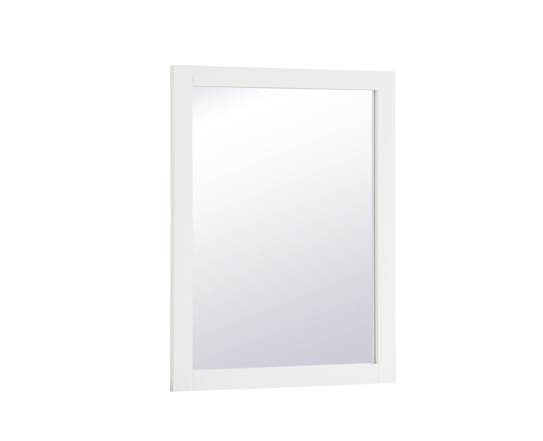 Elegant Lighting VM22432WH  Aqua Mirror White