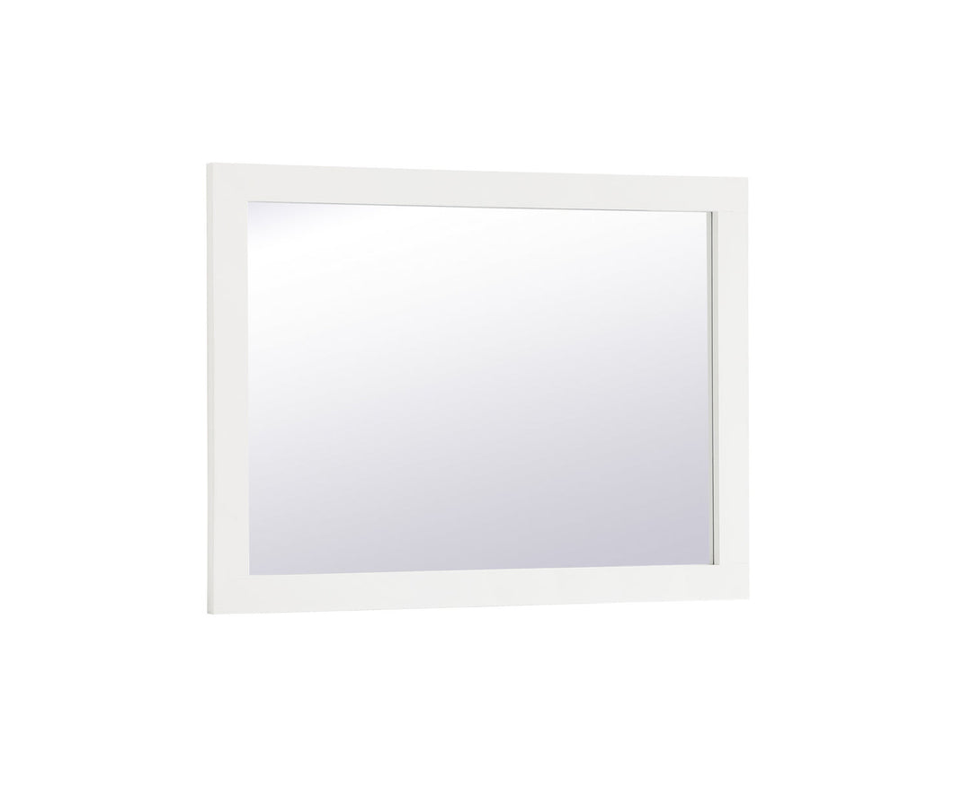 Elegant Lighting VM22432WH  Aqua Mirror White