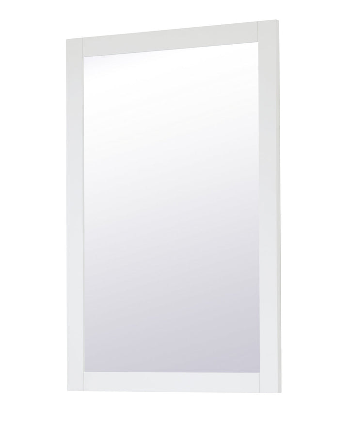 Elegant Lighting VM22436WH  Aqua Mirror White