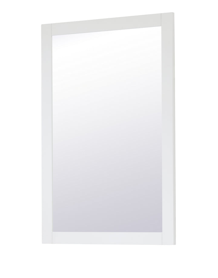 Elegant Lighting VM22436WH  Aqua Mirror White