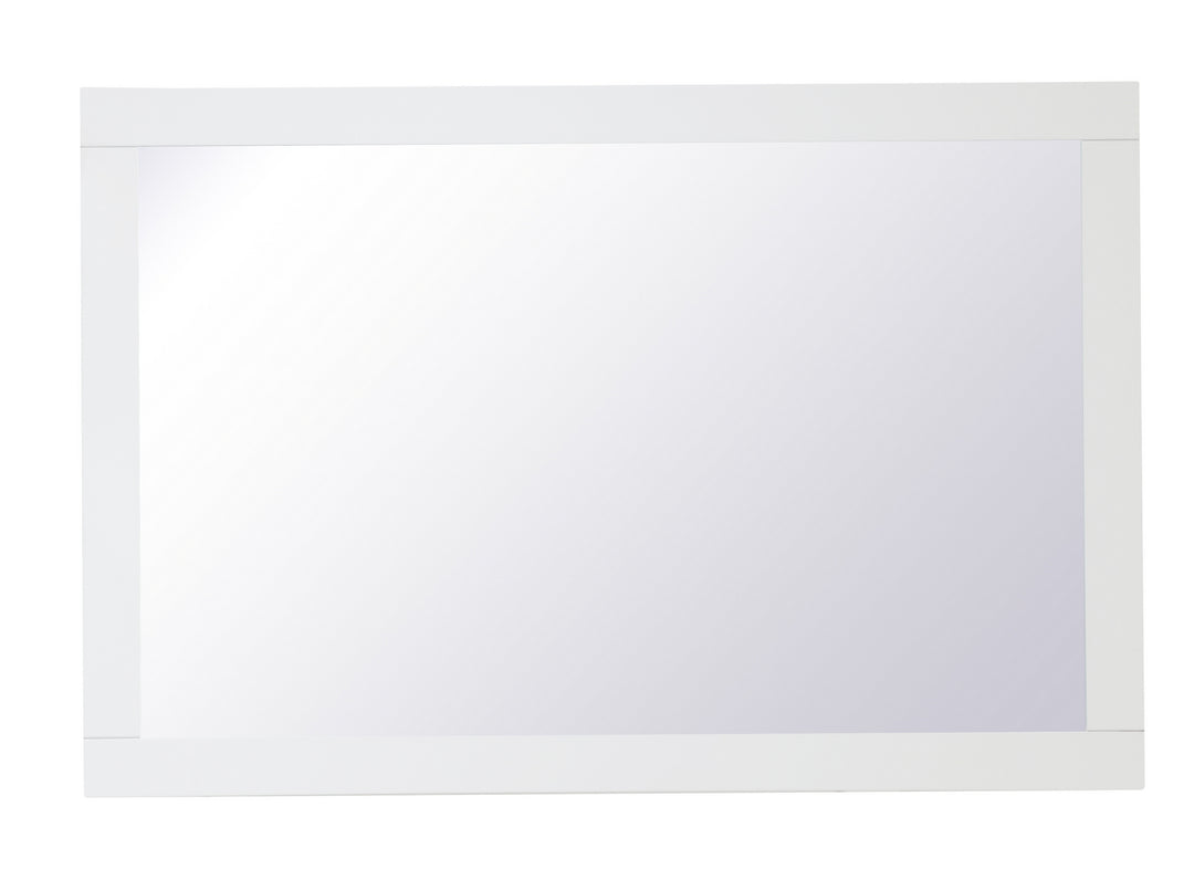 Elegant Lighting VM22436WH  Aqua Mirror White