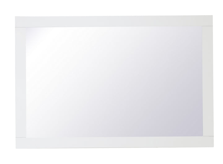 Elegant Lighting VM22436WH  Aqua Mirror White