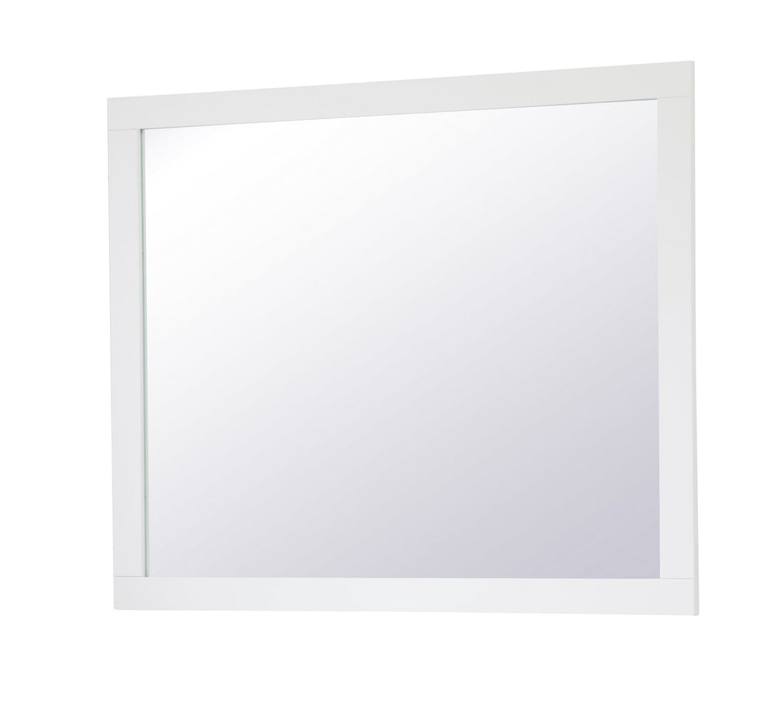 Elegant Lighting VM23036WH  Aqua Mirror White