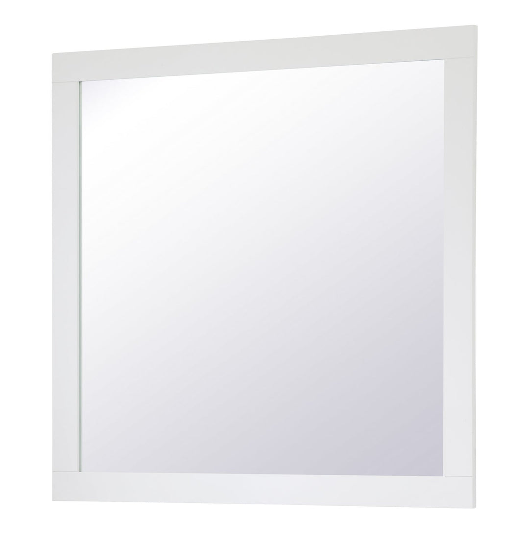 Elegant Lighting VM23636WH  Aqua Mirror White