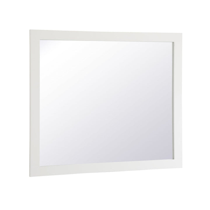 Elegant Lighting VM24236WH  Aqua Mirror White