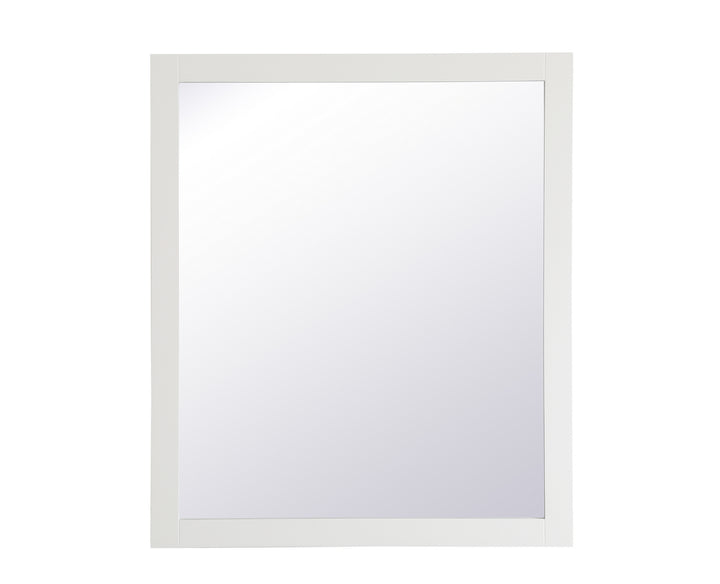 Elegant Lighting VM24236WH  Aqua Mirror White