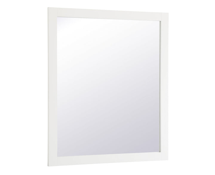 Elegant Lighting VM24236WH  Aqua Mirror White