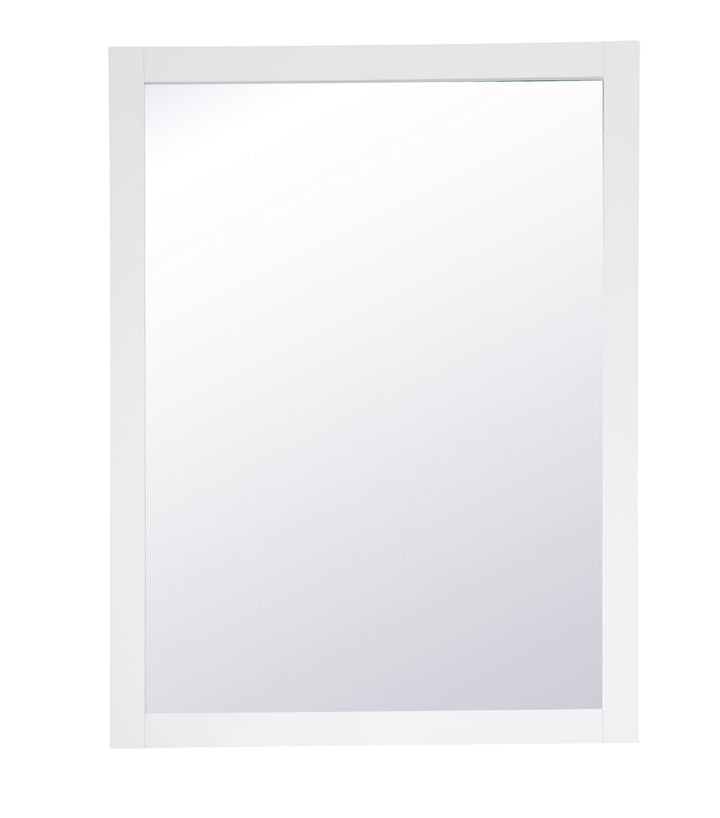 Elegant Lighting VM24836WH  Aqua Mirror White