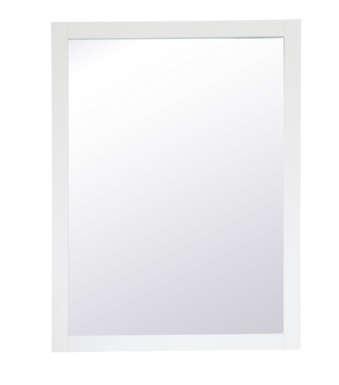 Elegant Lighting VM24836WH  Aqua Mirror White