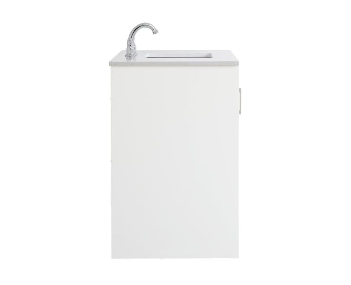 Elegant Lighting VF17042WH  Moore Plumbing White