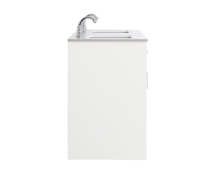 Elegant Lighting VF17060DWH  Moore Plumbing White