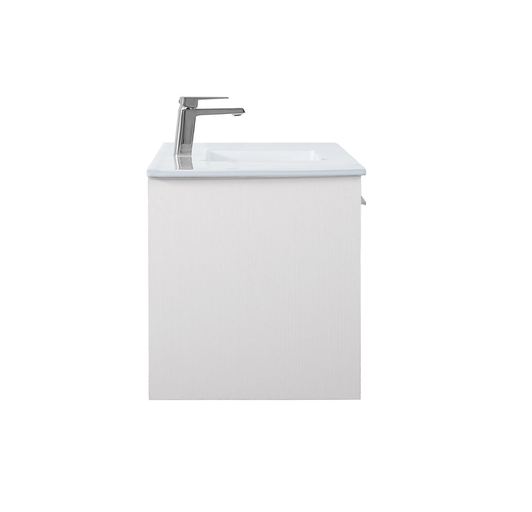 Elegant Lighting VF43048WH Modern Kasper Plumbing White