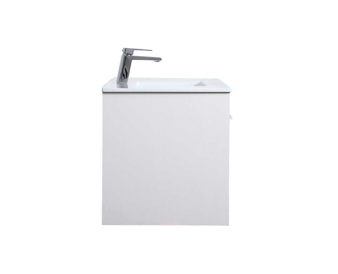 Elegant Lighting VF44036WH Modern Rasina Plumbing White