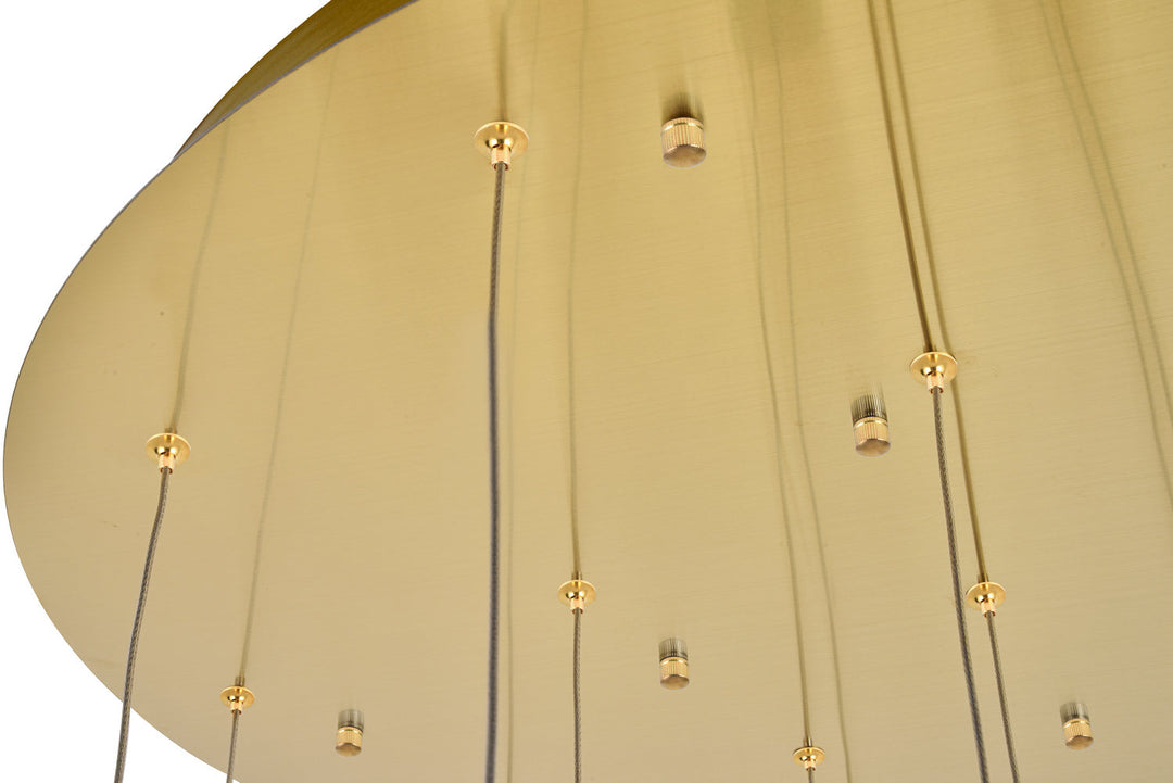 Elegant Polaris 3500D28G Pendant Light - Gold