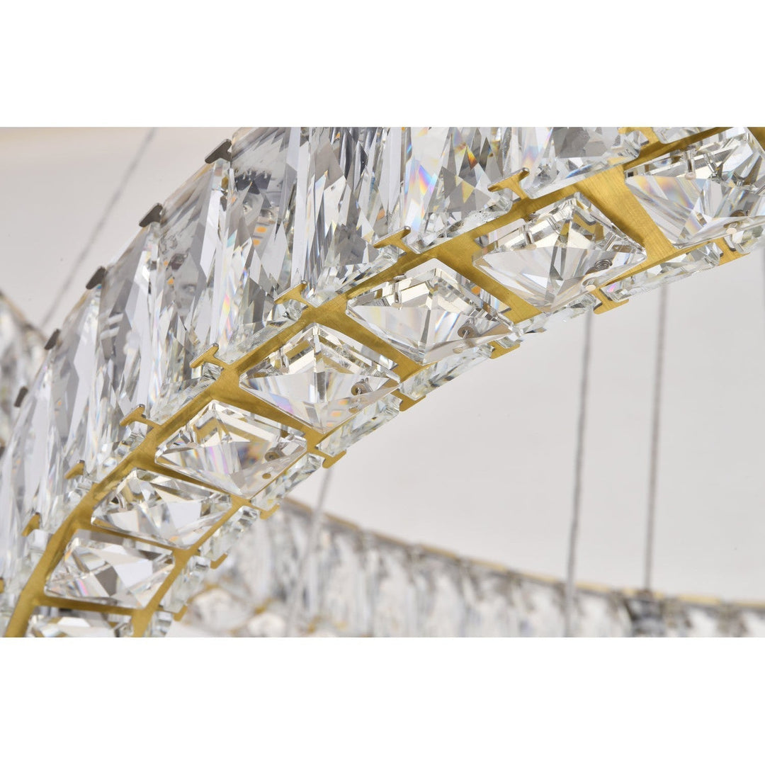 Elegant Monroe 3503G41G Chandelier Light - Gold