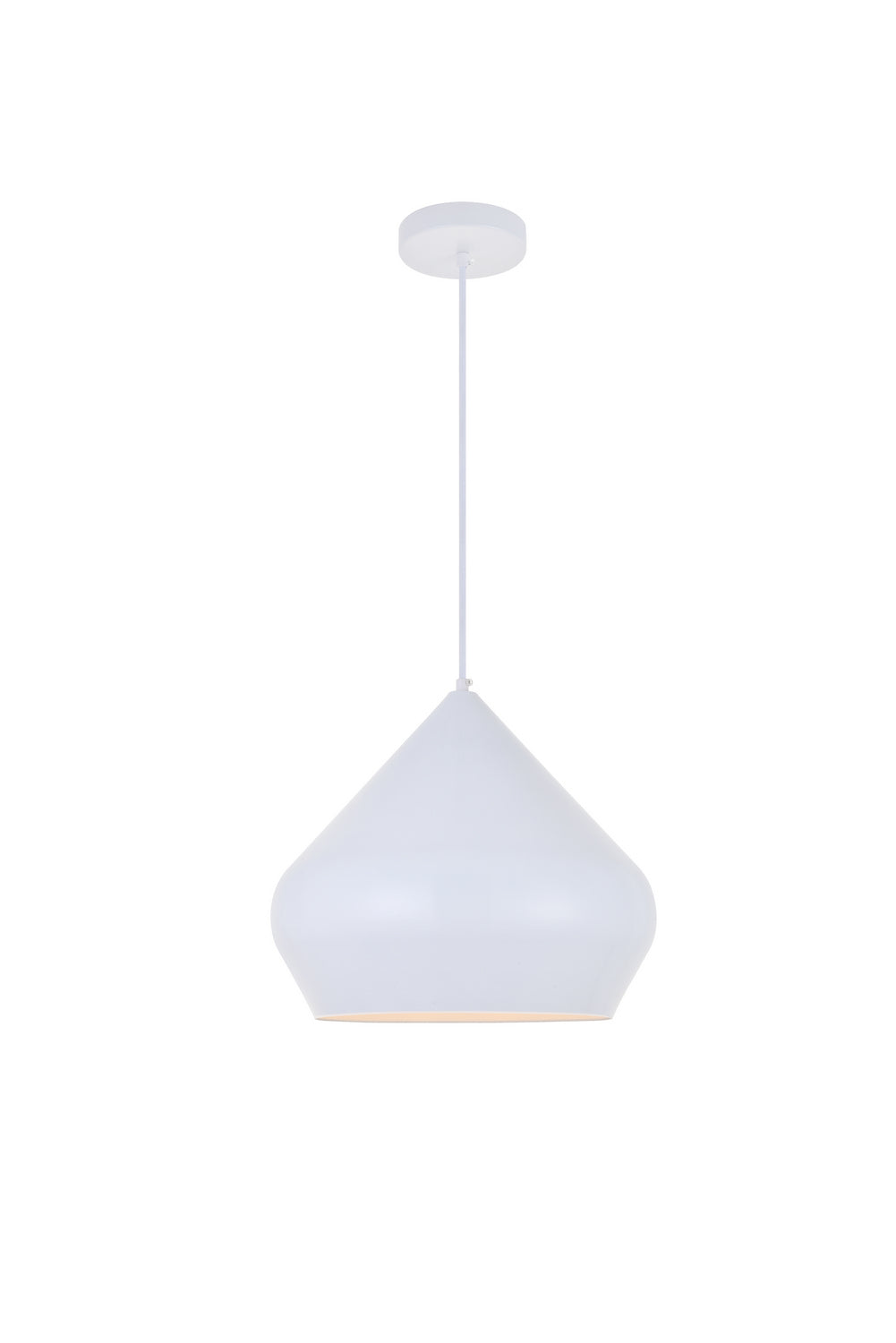 Elegant Axiom LD2402WH Pendant Light - White