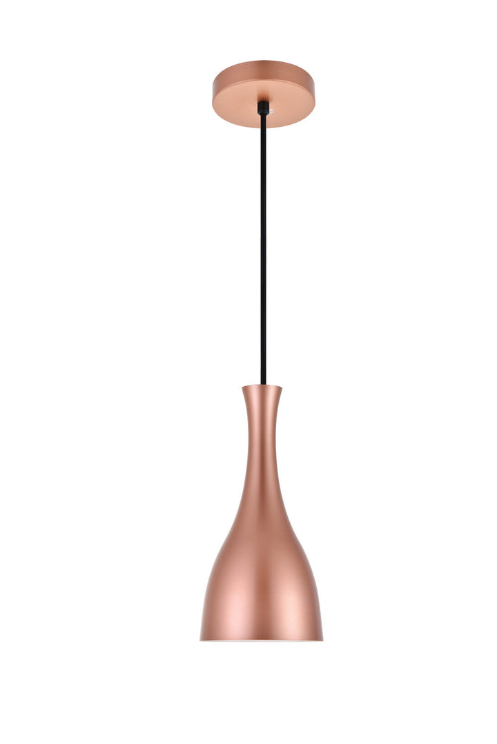 Elegant Aiken LD2407HG Pendant Light - Honey Gold