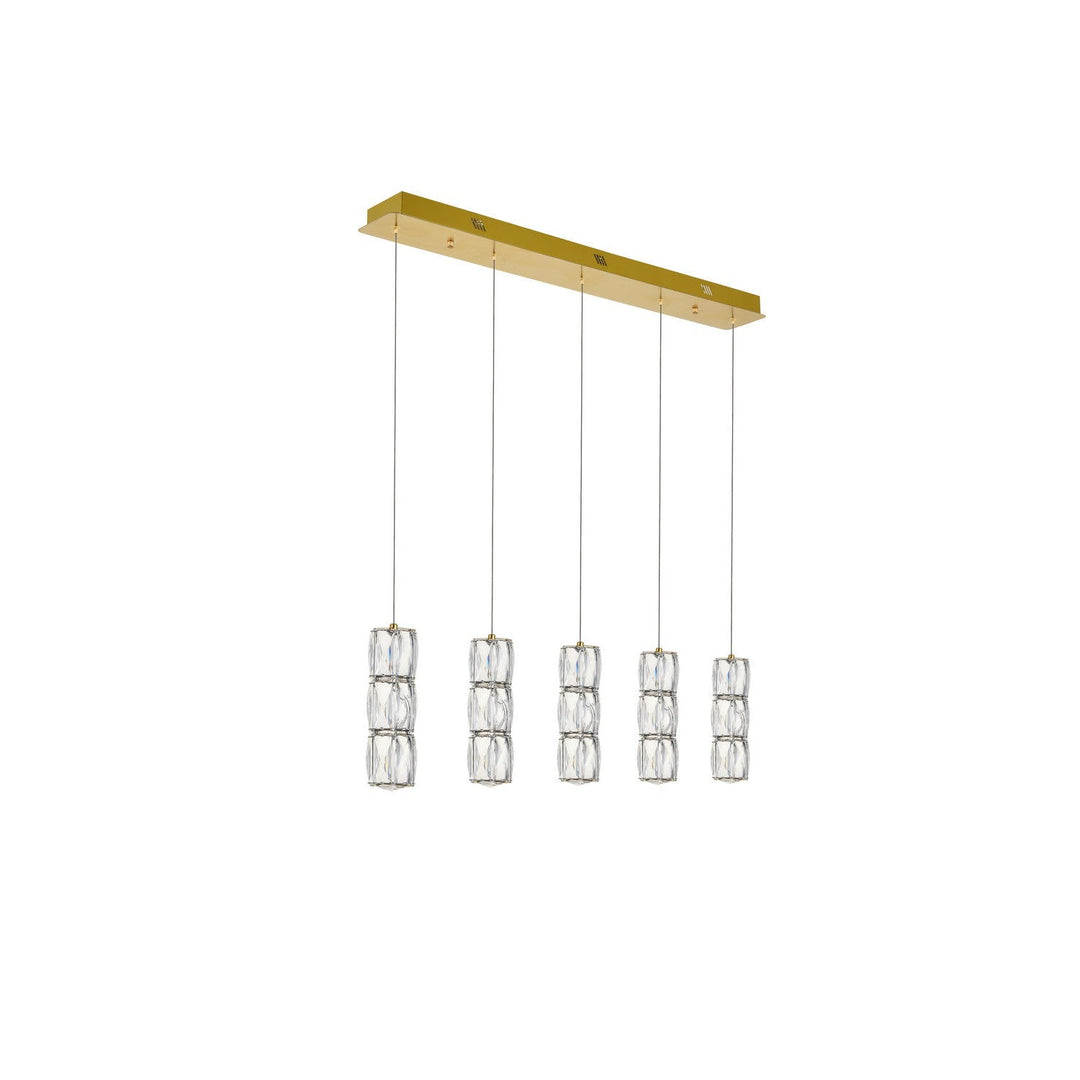 Elegant Polaris 3500D5G Pendant Light - Gold