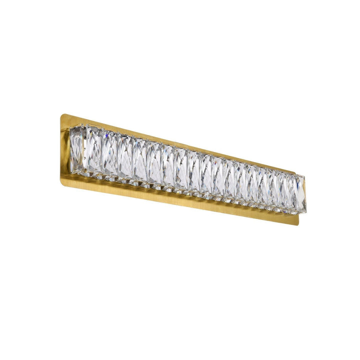 Elegant Monroe 3502W24G Bath Vanity Light 3 in. wide - Gold